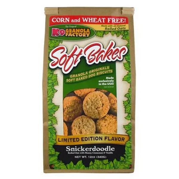 12 oz. K-9 Granola Factory Soft Bakes Snickerdoodle - Health/First Aid